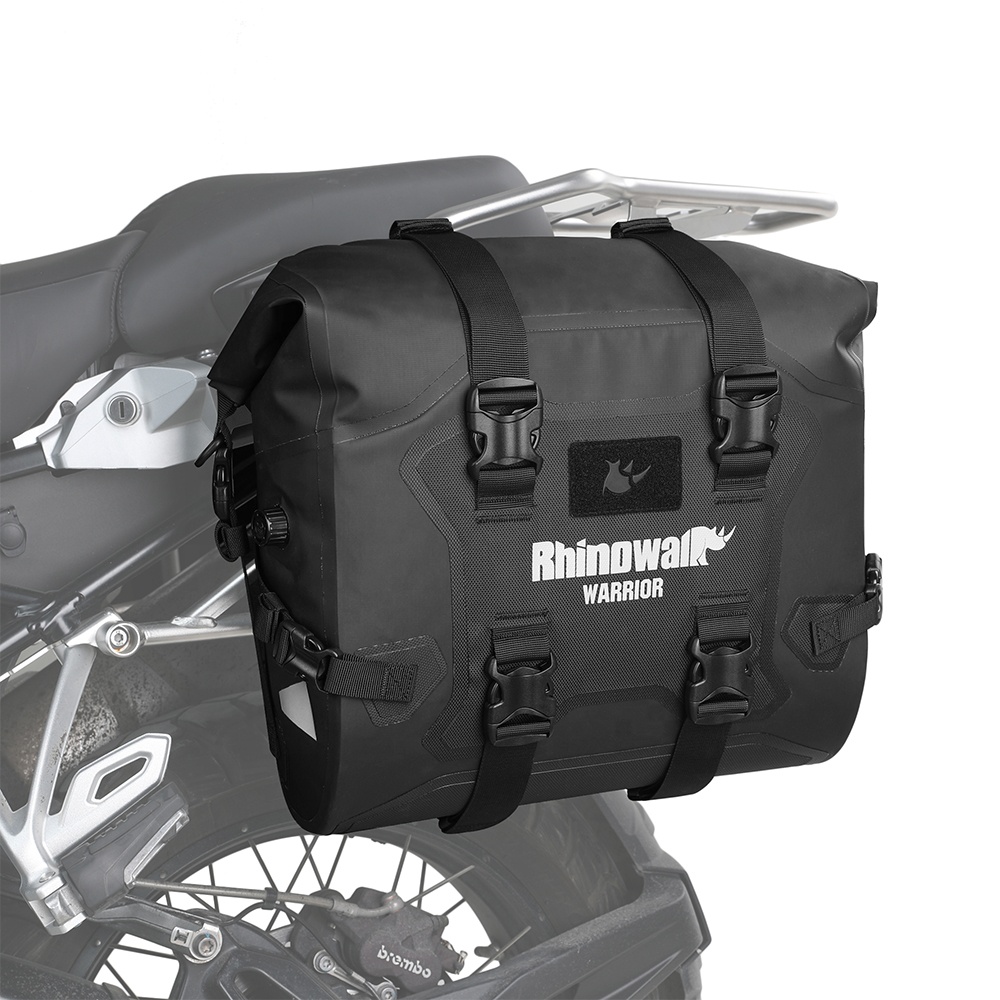 Motorcycle Gear Travel Bag - Rhinowalk Waterproof Motorcycle Side Bag, 24L