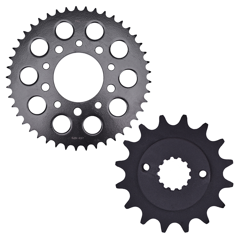 Motorcycle Gear Japan - Motorcycle 525 Chain 15T Front 45T
