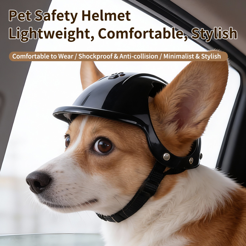 Motorcycle Gear Dogs - 1Pc Cute 3D Paw Pet Helmet