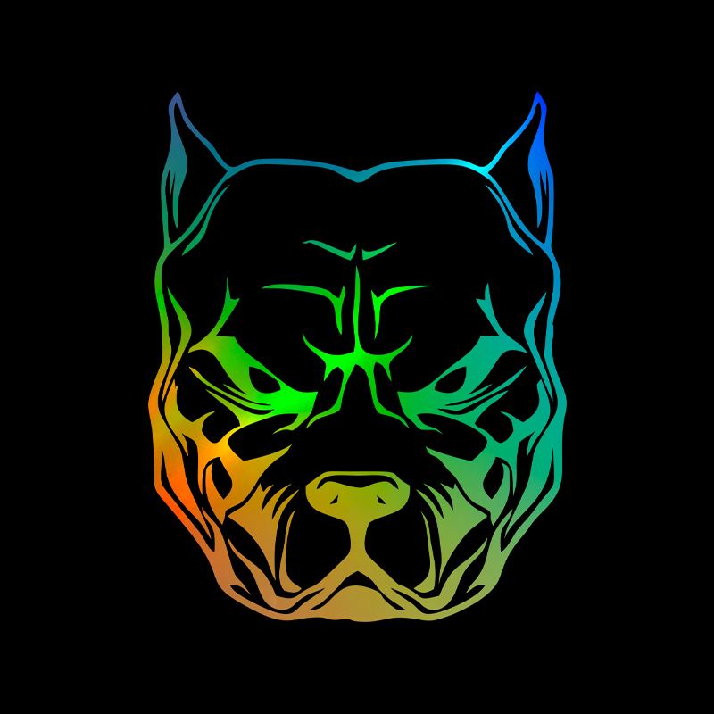 Motorcycle Sticker dog pattern - Motorcycle Gear Dogs review and price