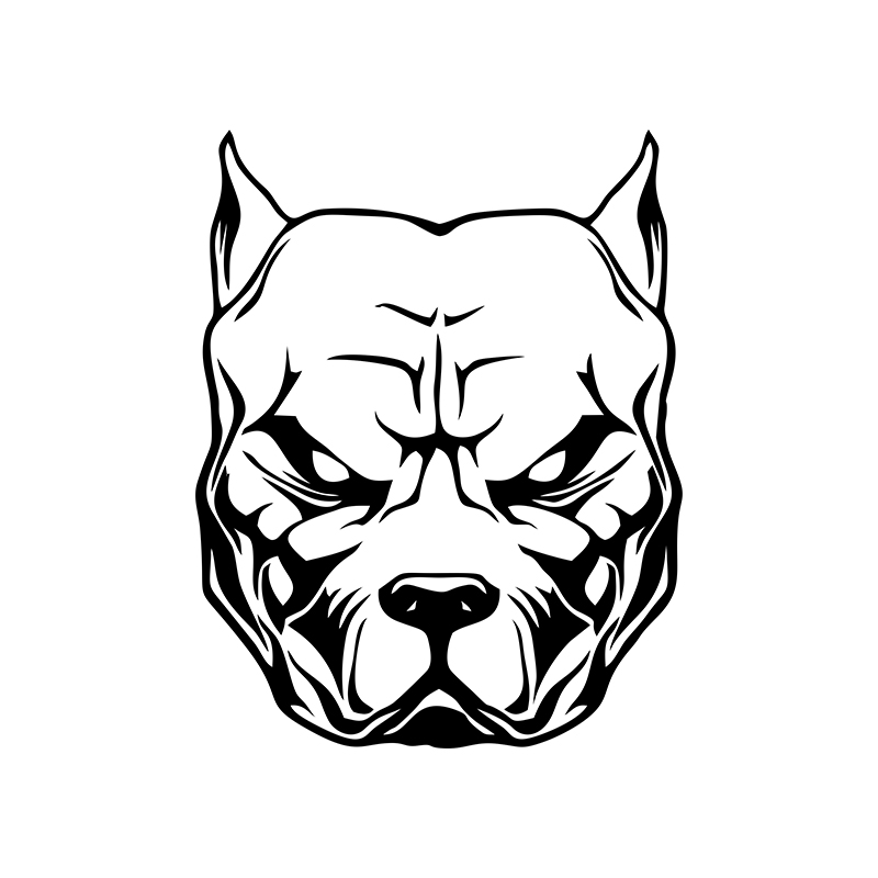 Motorcycle Sticker dog pattern - Motorcycle Gear Dogs review and price