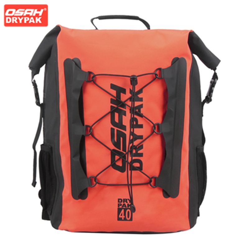 OSAH Orange Motorcycle Bag 40L - Motorcycle Gear Travel Bag review and price