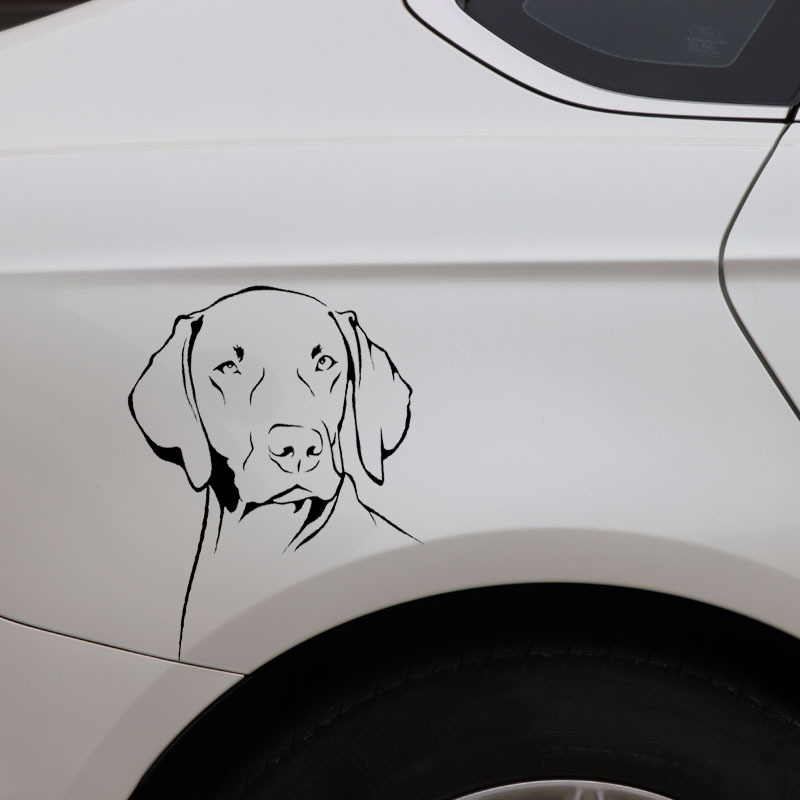 Weimaraner Dog Outline Waterpr - Motorcycle Gear Dogs review and price