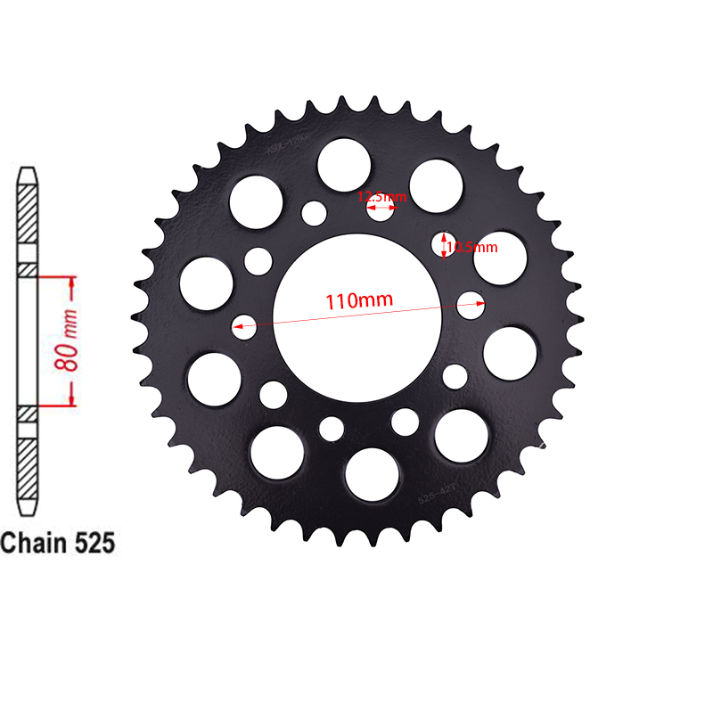 Motorcycle 525 Chain 16T Front - Motorcycle Gear Japan review and price