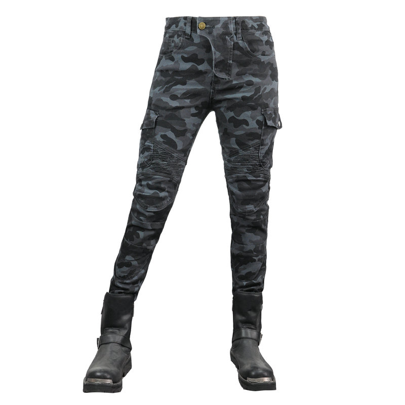 Women Jeans Camouflage Motorcy - Motorcycle Gear Testing review and price