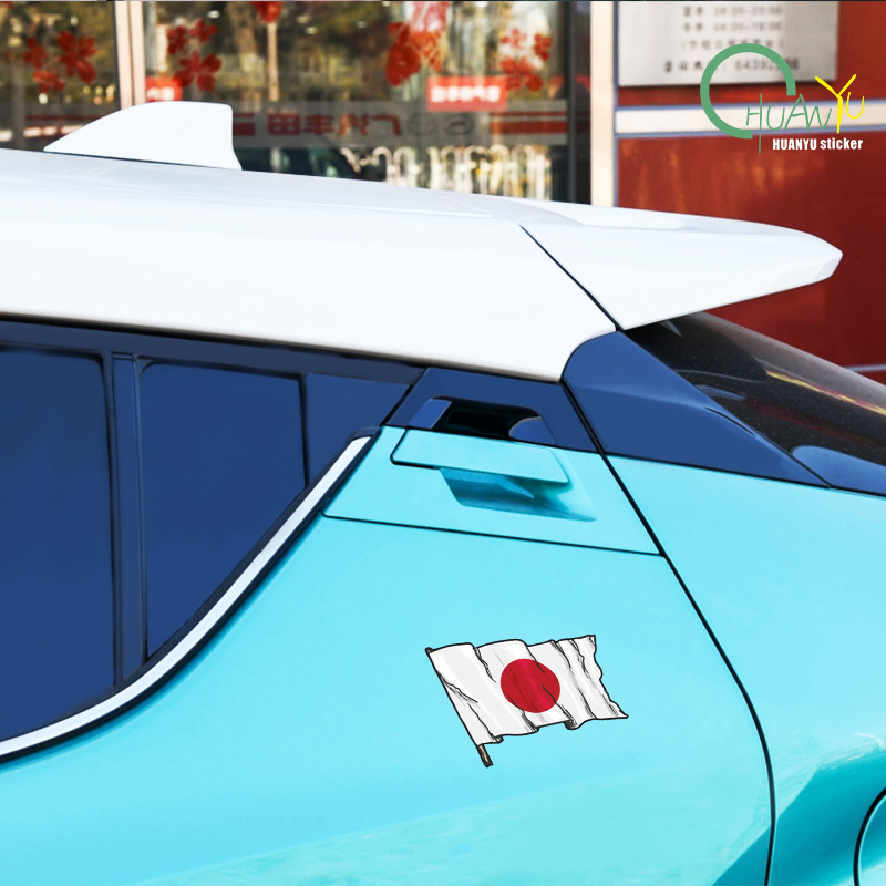 Personality Japan Flag Car Sti - Motorcycle Gear Japan review and price