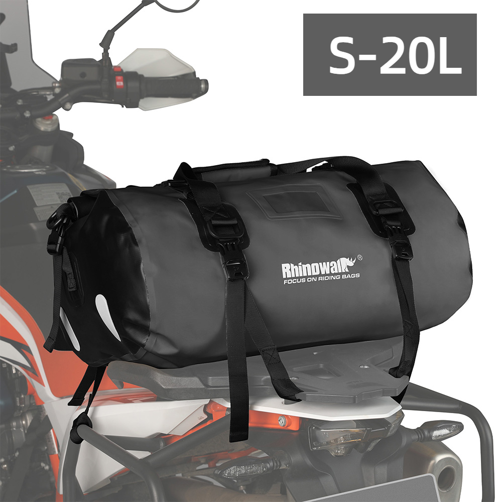 Rhinowalk 20L Motorcycle Tail  - Motorcycle Gear Travel Bag review and price