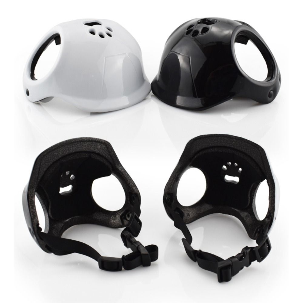 Plastic Pet Dog Helmets With E - Motorcycle Gear Dogs review and price