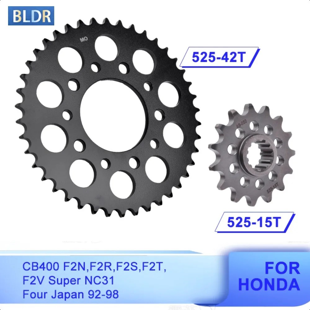 525 15T 42T Front Rear Sprocke - Motorcycle Gear Japan review and price